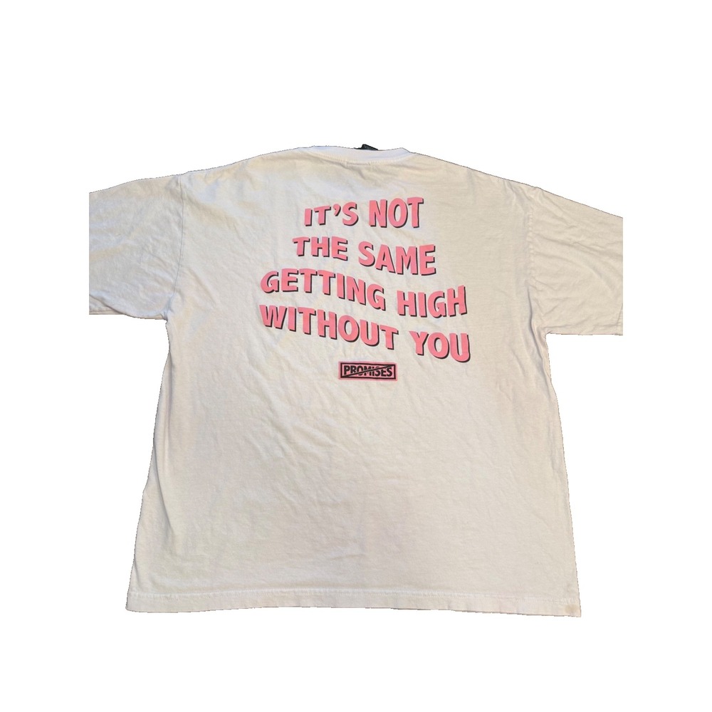 Broken Promises Graphic Tee  Mens XL Streetwear Y2K High Without You T Shirt